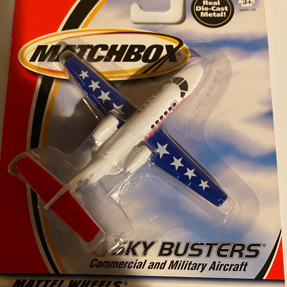 Matchbox Sky Busters Star-Spangled Aircraft